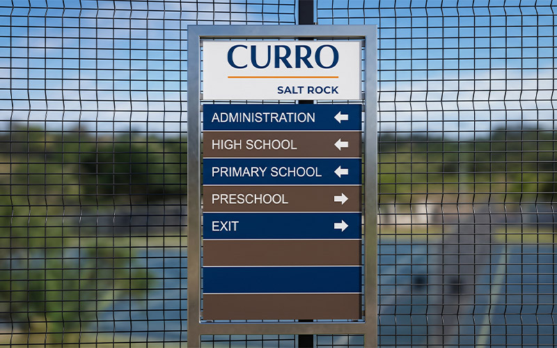 Location and Direction by Craze Signs